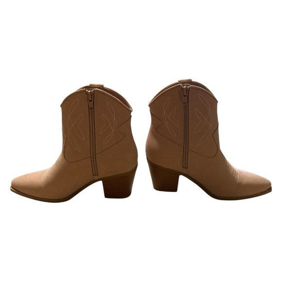 NWT Maurice’s women’s Ideal Heel Crystal Western Ankle Boot sz 6 - Picture 5 of 6